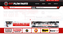 Desktop Screenshot of gotplowparts.com